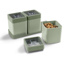 Sigma Dry food Set 0,6L mit Tray grün dunkelgrün