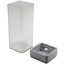 Sigma home storage container 1,4L transparent grey